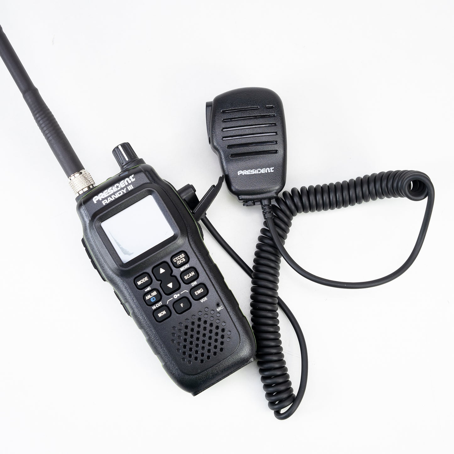 Microfon extern pentru statie radio President RANDY III