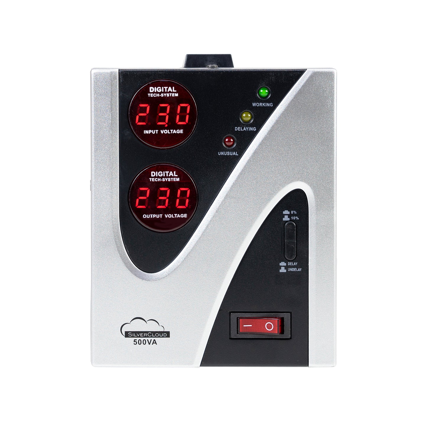 Stabilizator de tensiune SilverCloud 500VA 300W 2.3A