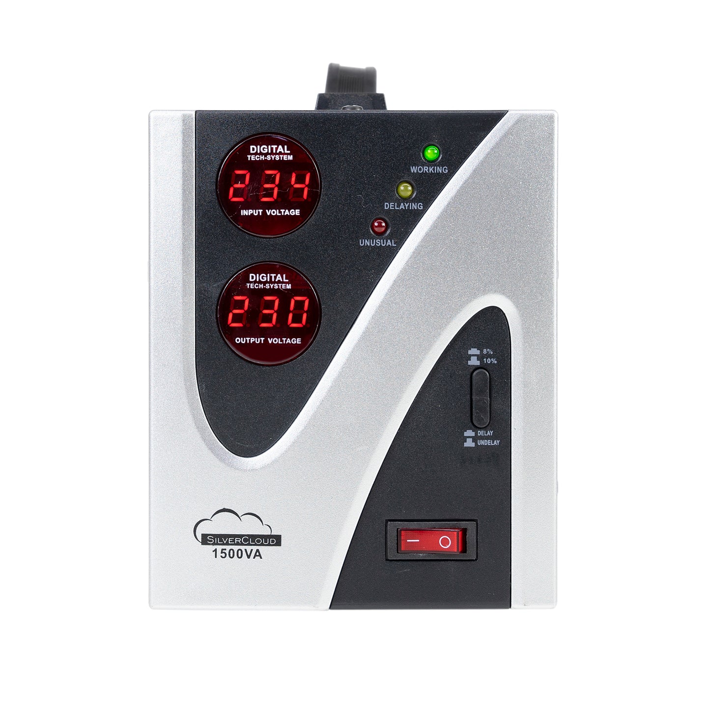 Stabilizator de tensiune SilverCloud 1500VA 900W 6.8A