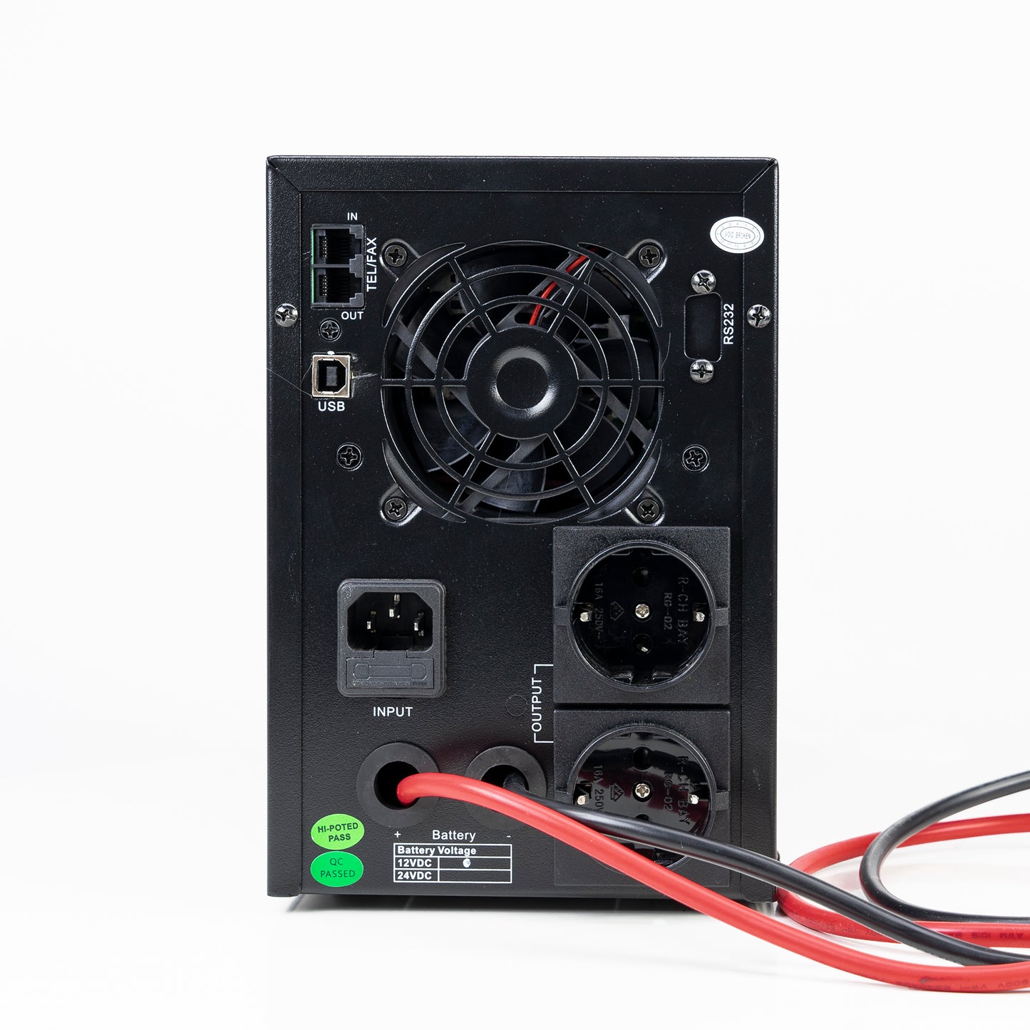 UPS SilverCloud 850VA cu ecran LCD sinusoida pura pentru centrale termice