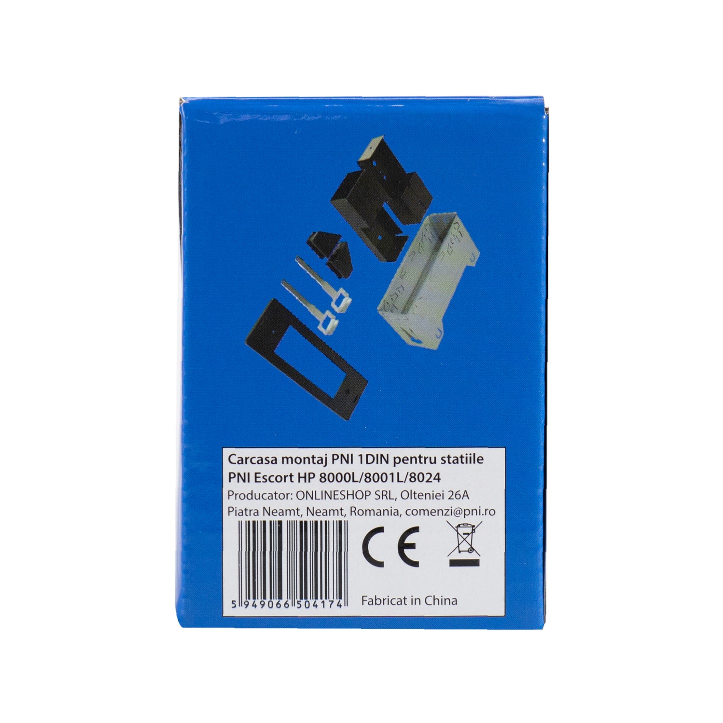 Carcasa montaj PNI 1DIN pentru statiile PNI Escort HP 8000L/8001L/8024 si PNI 5500