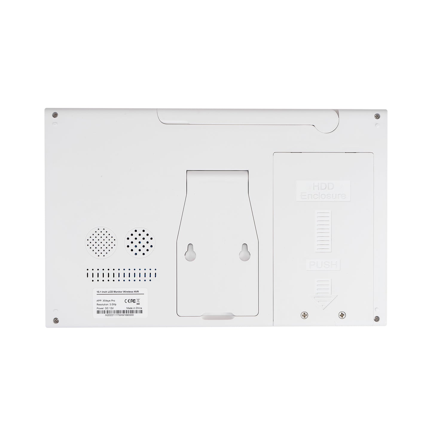 Kit supraveghere video PNI House WiFi663 NVR cu LCD si 4 camere wireless de exterior 3MP, P2P, IP66
