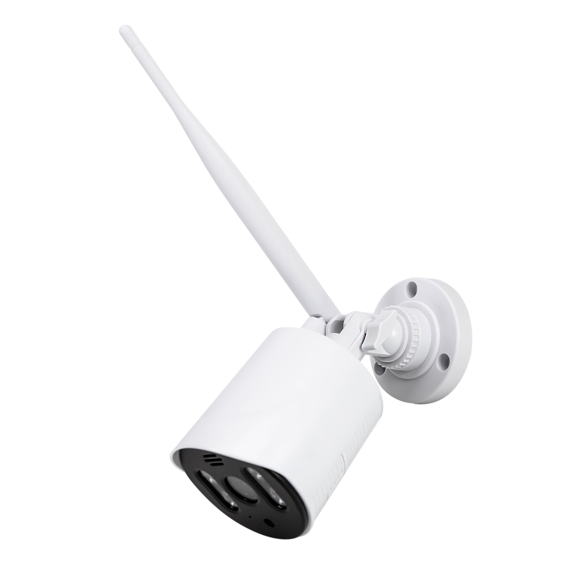 Kit supraveghere video PNI House WiFi663 NVR cu LCD si 4 camere wireless de exterior 3MP, P2P, IP66