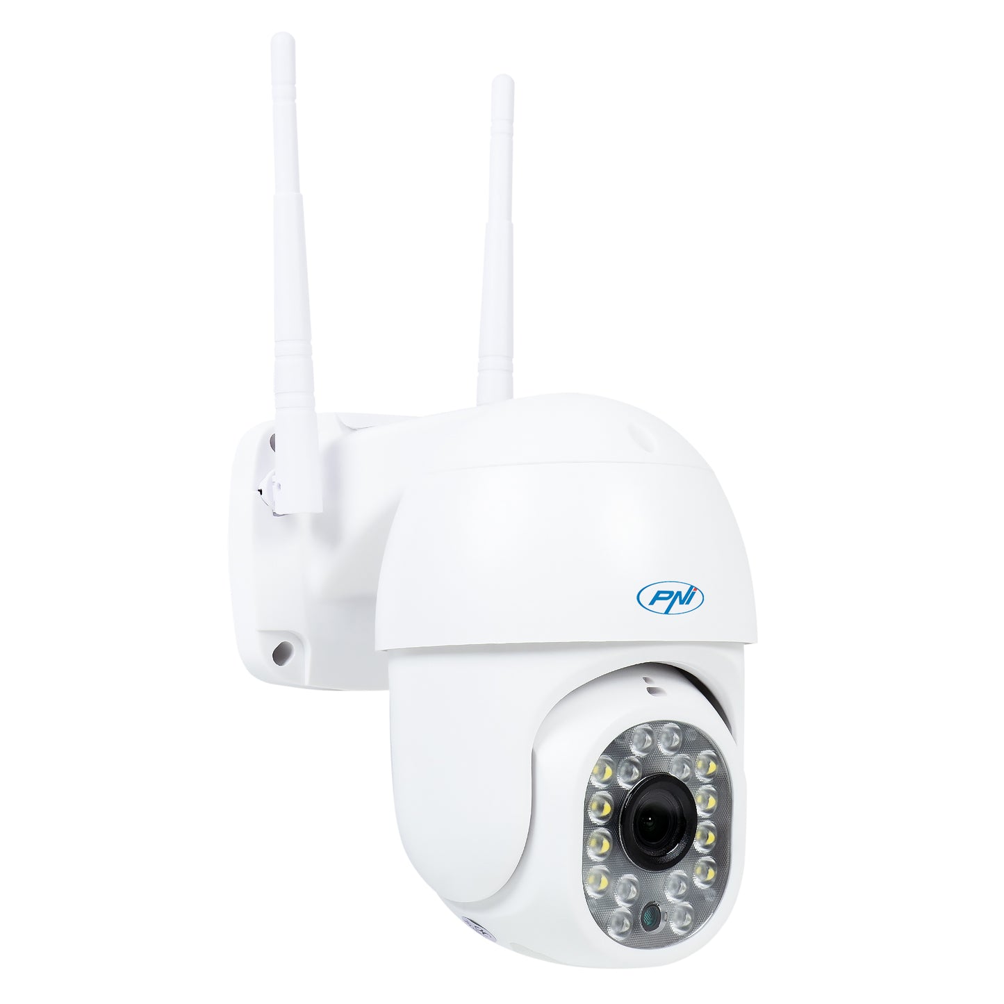 Camera supraveghere video wireless PNI IP440 WiFi PTZ, 4MP, zoom digital, slot micro SD, stand-alone, alarma detectie miscare, urmarire miscare