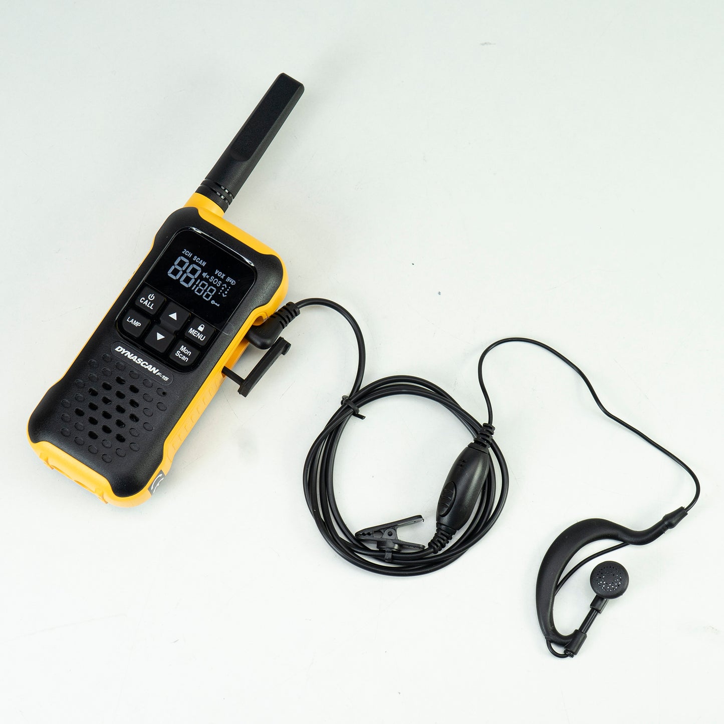 Statie radio portabila PMR PNI Dynascan F-15, 446MHz, 0.5W, 16CH, Waterproof IP67, set 2 bucati