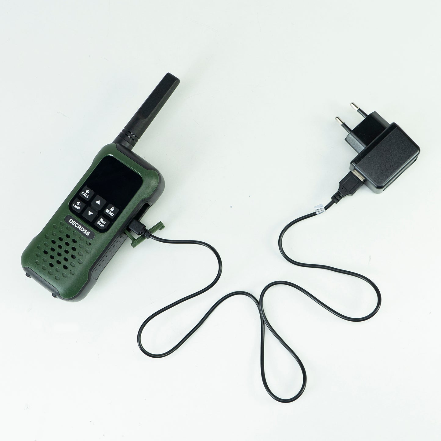 Statie radio portabila PMR PNI Decross DC93, 446MHz, 0.5W, 16CH, Waterproof IP67, set 2 bucati