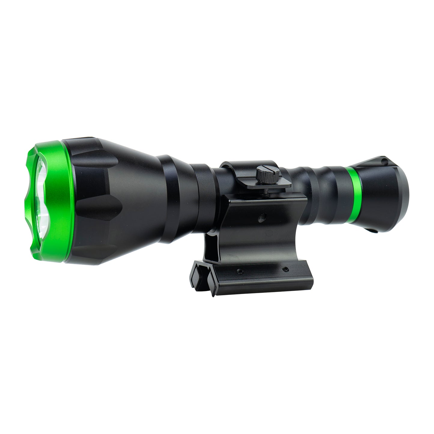 Pachet Lanterna PNI Adventure F750 Green Light din aluminiu si suport de montaj magnetic PNI FLM33