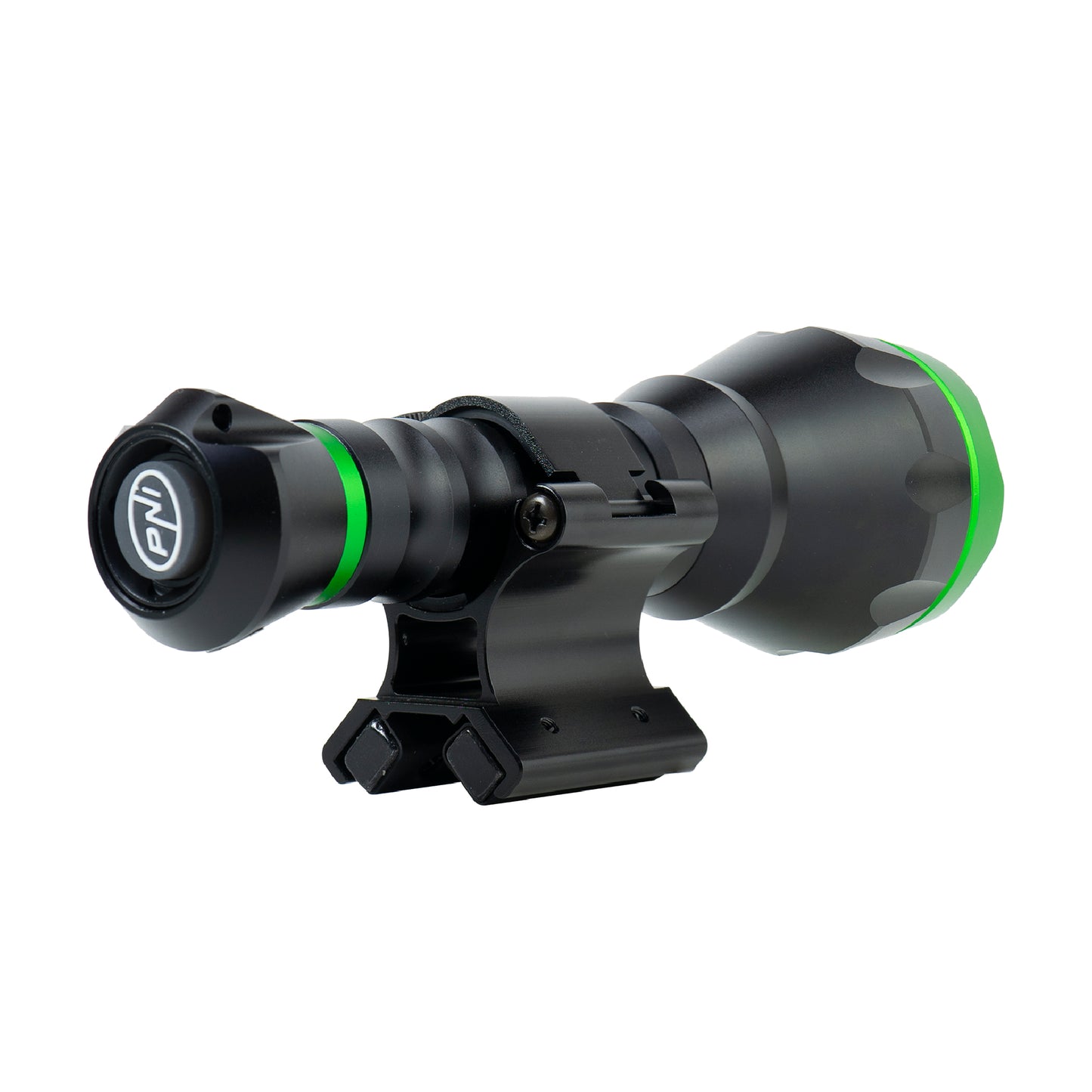 Pachet Lanterna PNI Adventure F750 Green Light din aluminiu si suport de montaj magnetic PNI FLM33