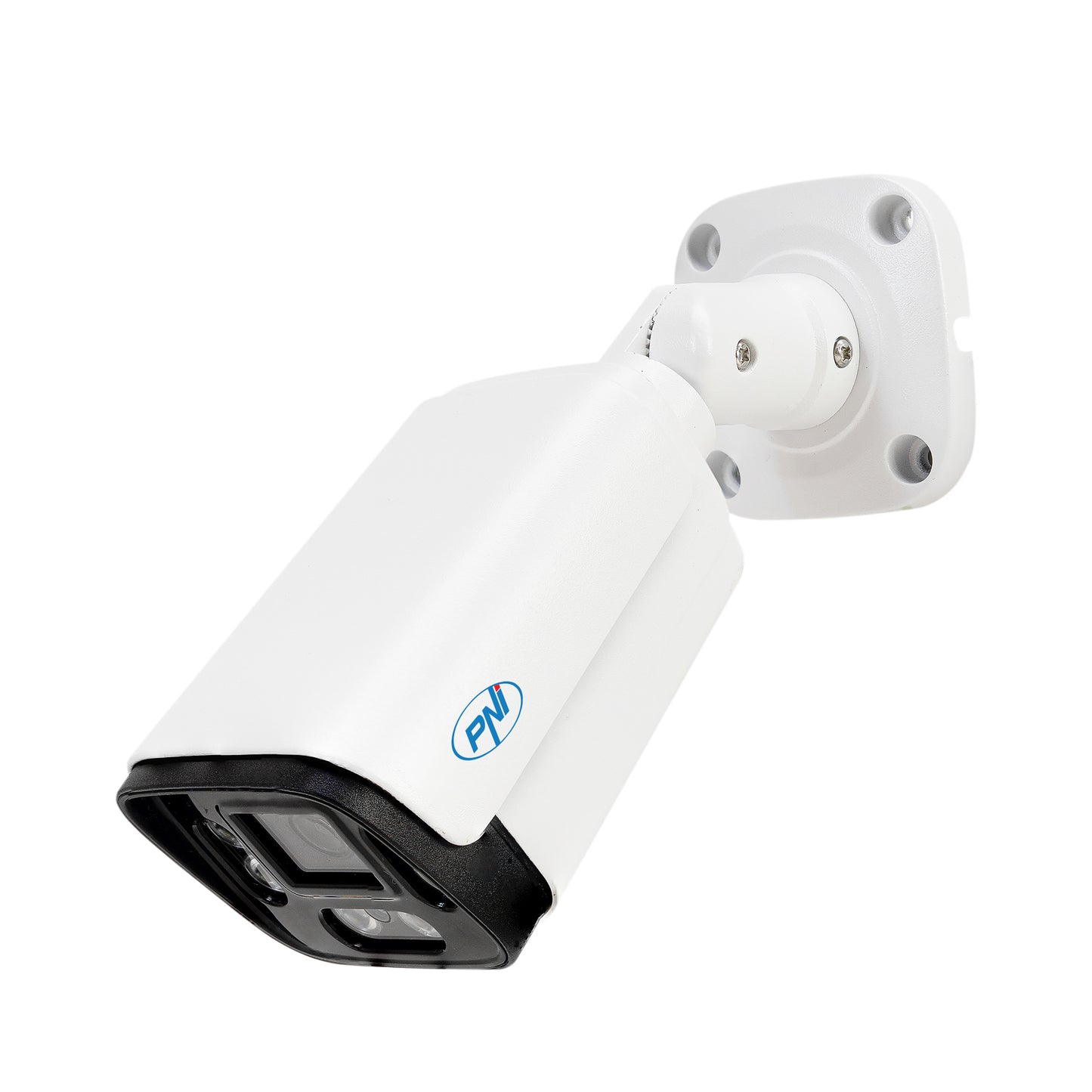 Pachet supraveghere video NVR PNI House IP716, 16 canale IP 4K, H.265, ONVIF si 12 camere PNI IP125 cu IP, 5MP, IP66