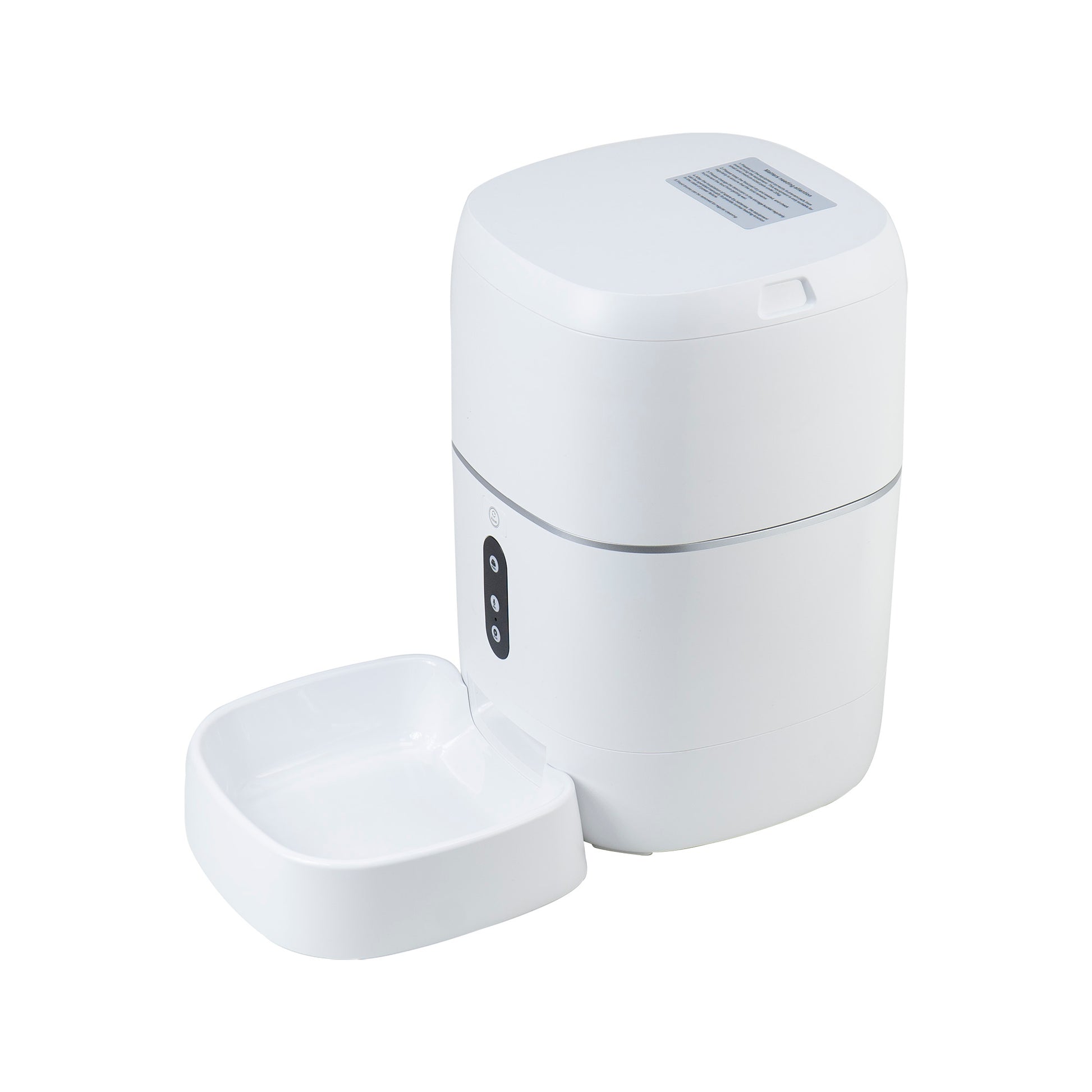 Hranitoare inteligenta de mancare PNI MyPet PT033PF pentru animale de casa, WiFi, 3 litri, programabil din aplicatia dedicata Tuya Smart, integrare in scenarii si automatizari smart cu alte produse compatibile Tuya