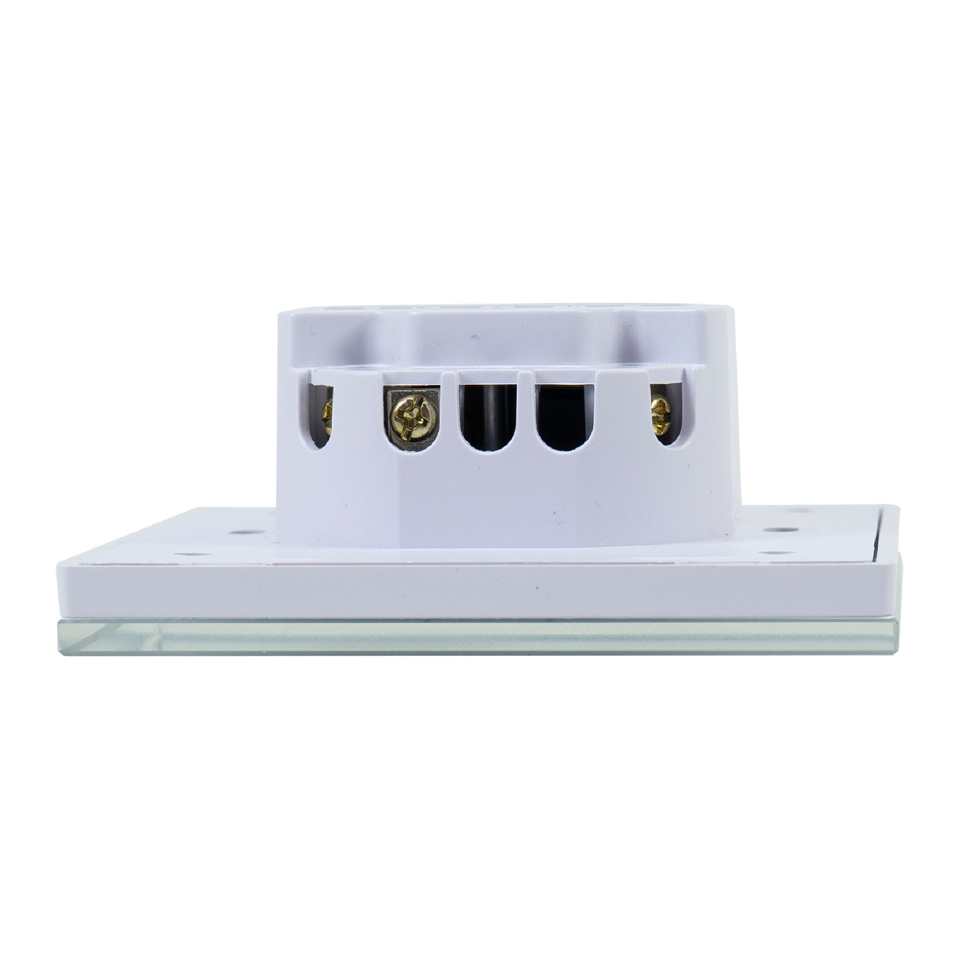 Intrerupator inteligent pentru ventilator PNI SafeHome PT131V cu touch, WiFi, 400W, comanda prin internet, aplicatie de mobil Tuya Smart, integrare in scenarii si automatizari smart cu alte produse compatibile Tuya, Alexa si Google Assistant