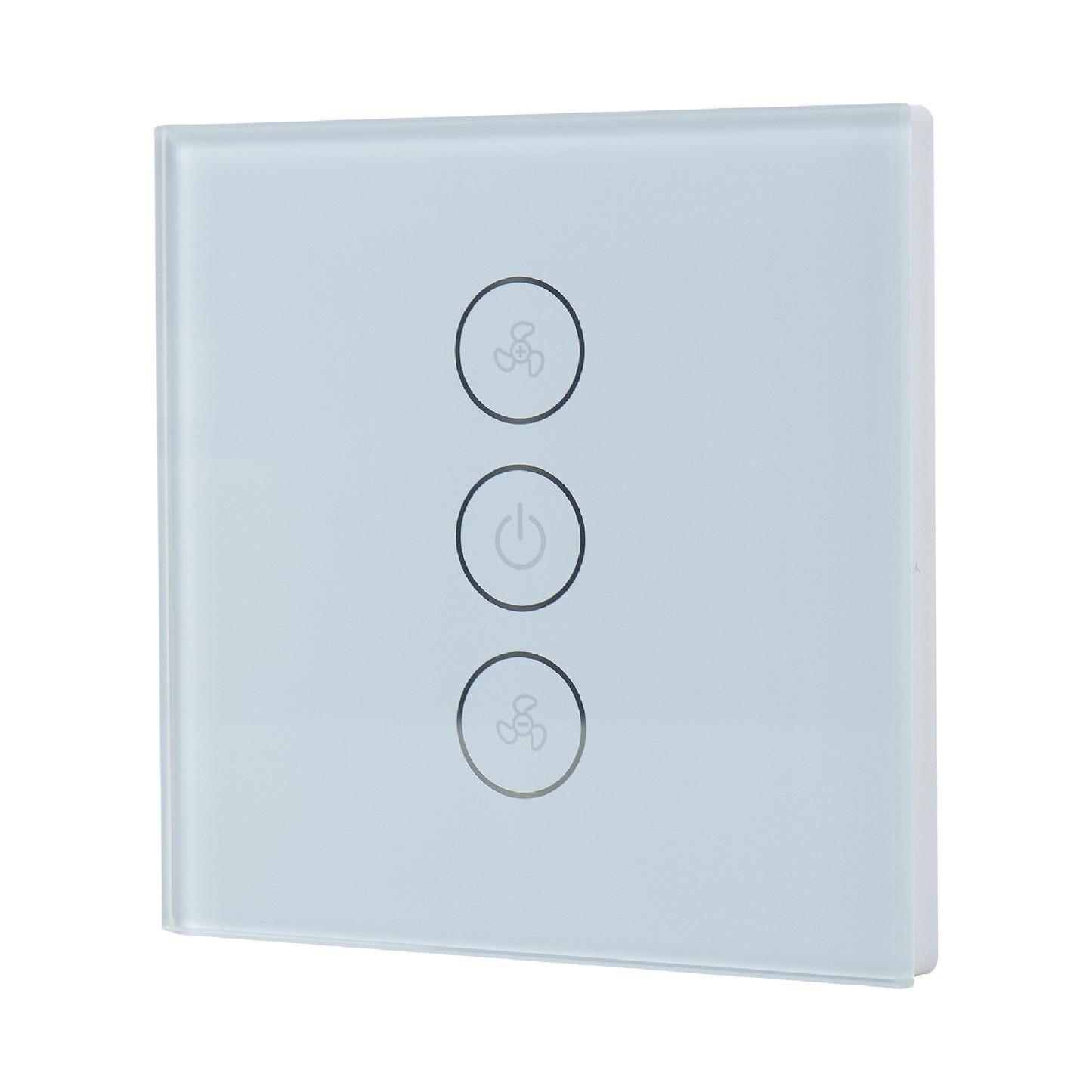 Intrerupator inteligent pentru ventilator PNI SafeHome PT131V cu touch, WiFi, 400W, comanda prin internet, aplicatie de mobil Tuya Smart, integrare in scenarii si automatizari smart cu alte produse compatibile Tuya, Alexa si Google Assistant