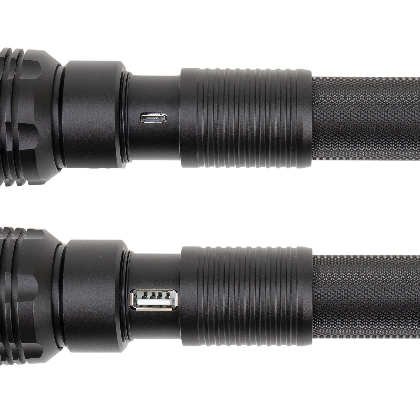 Lanterna PNI Adventure F450 din aluminiu, cu functie focus, BOOST, LED 20 W, 1500 lm pana la 450 m, 4400 mAh, IPX5, cu alimentator PNI CHG300 inclus