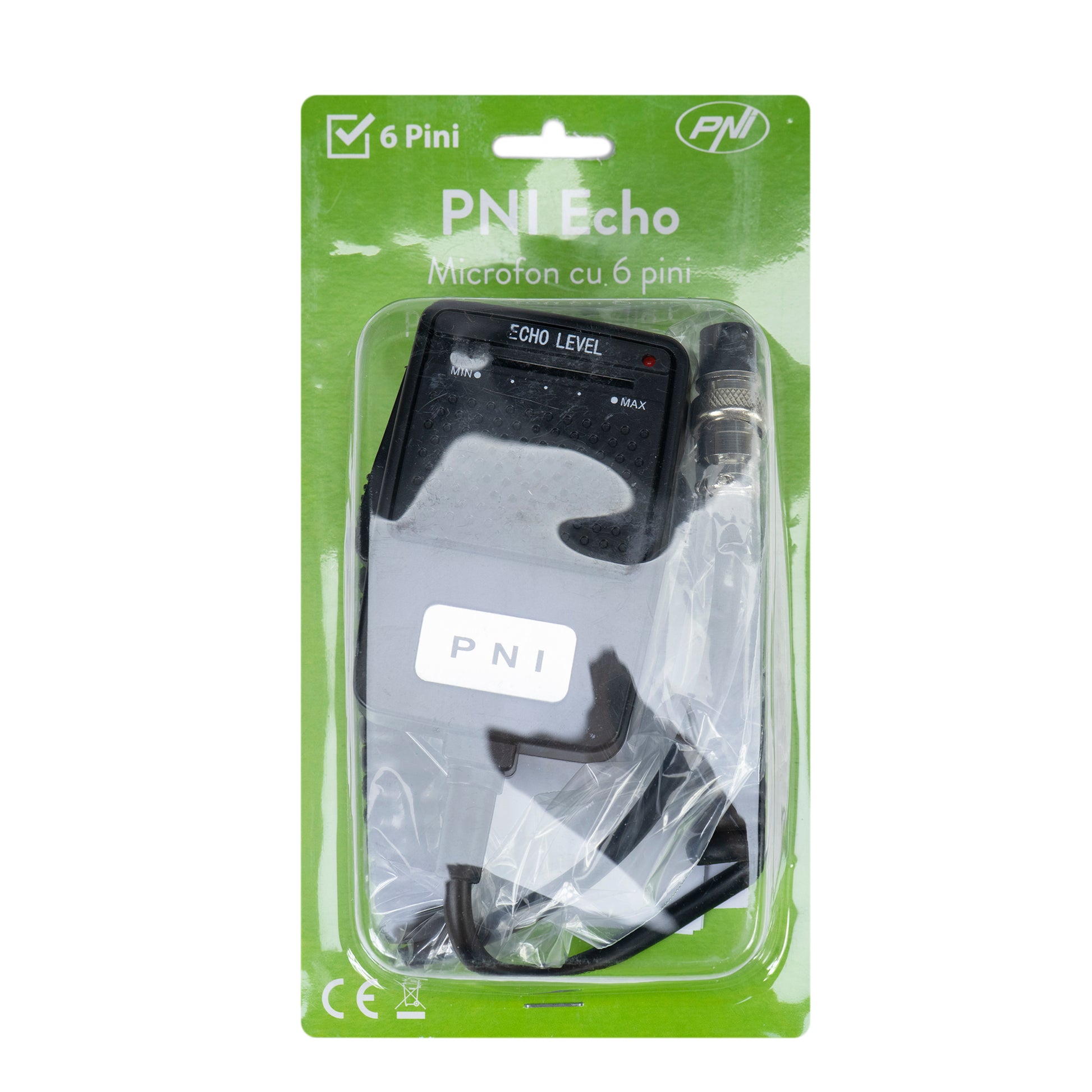 Microfon cu ecou PNI Echo 6 pini pentru statie radio CB
