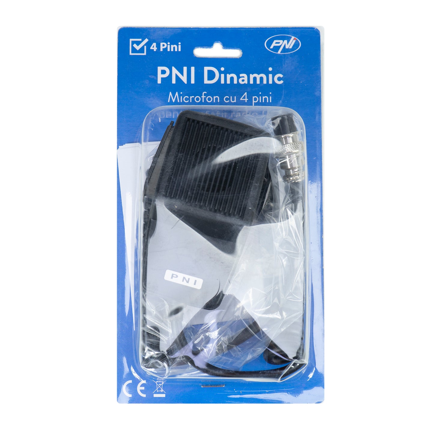 Microfon PNI Dinamic cu 4 pini pentru statie radio CB