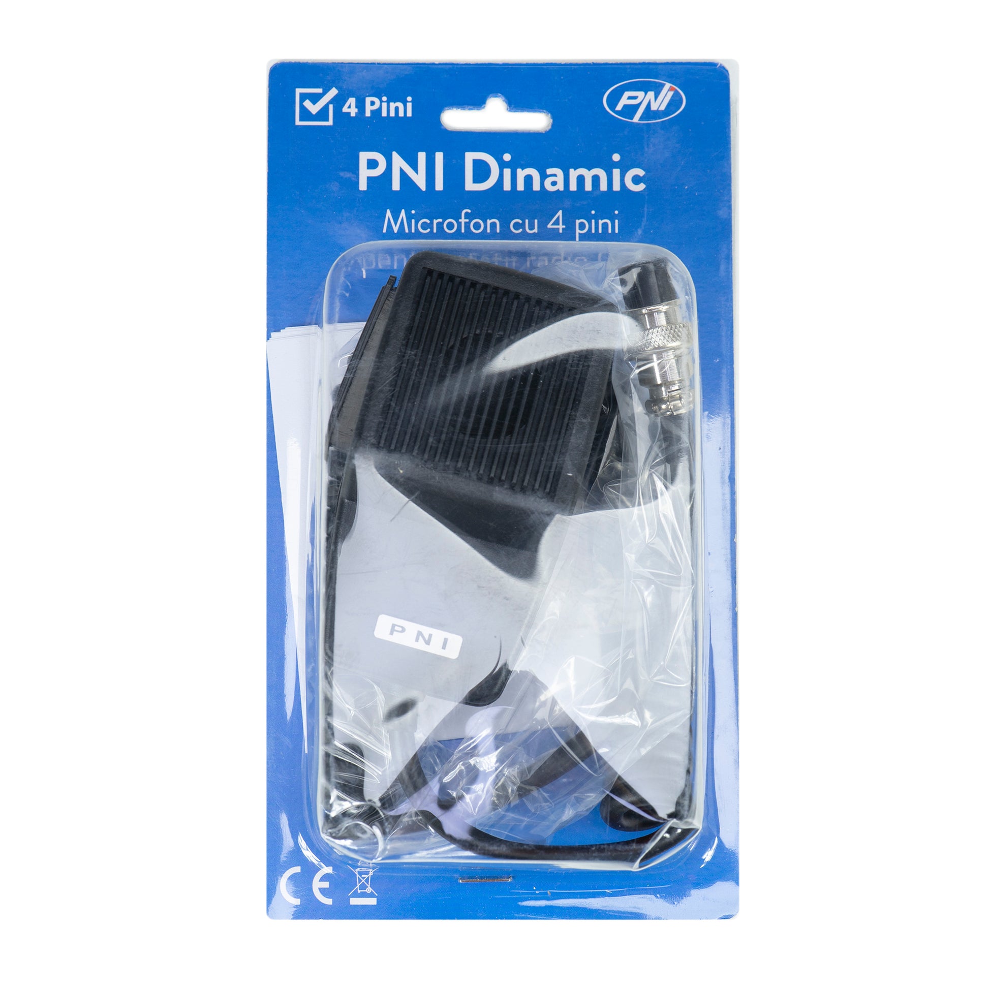 Microfon PNI Dinamic cu 4 pini pentru statie radio CB