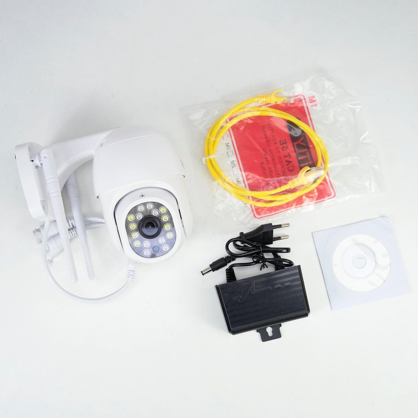 Camera supraveghere video wireless PNI IP440 WiFi PTZ, 4MP, zoom digital, slot micro SD, stand-alone, alarma detectie miscare, urmarire miscare