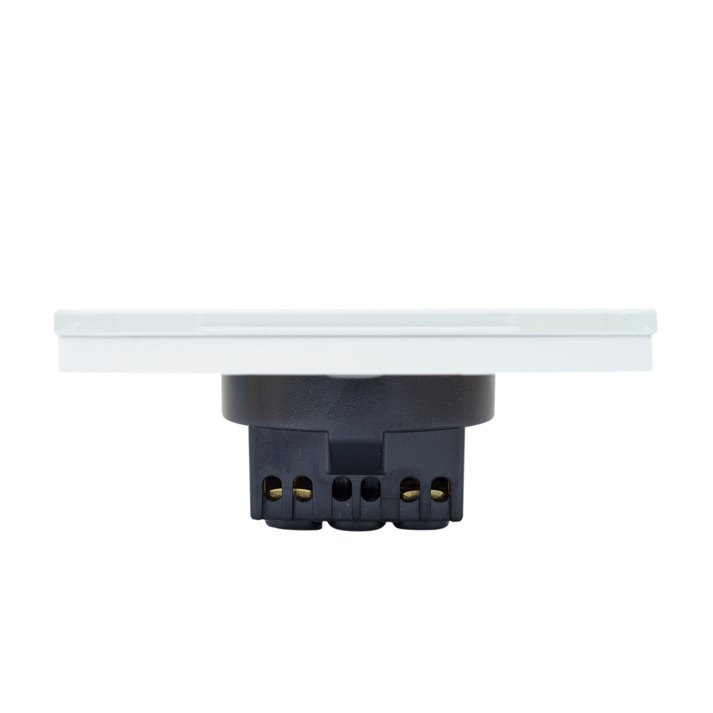 Priza simpla incastrabila PNI WP102 cu rama din sticla