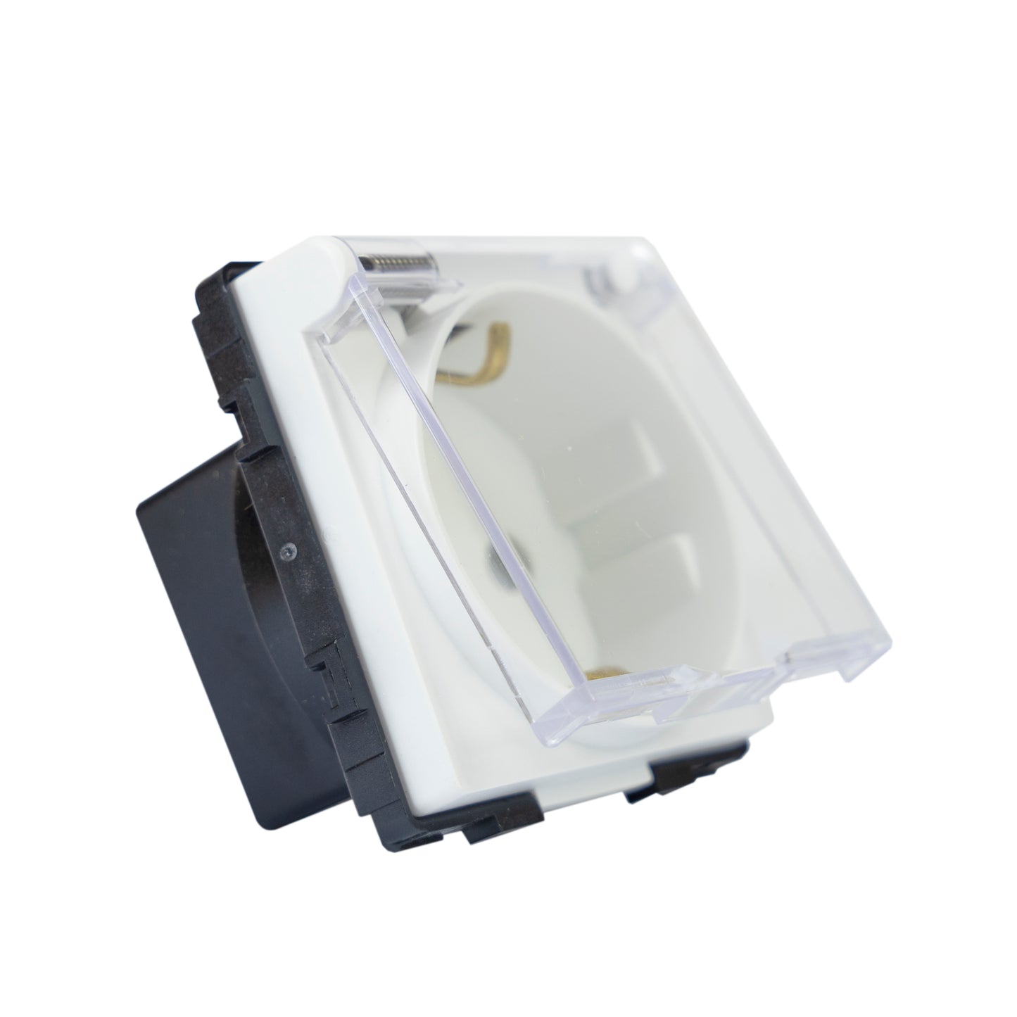 Priza modulara simpla PNI WP321 cu protectie la apa, pentru rama din sticla
