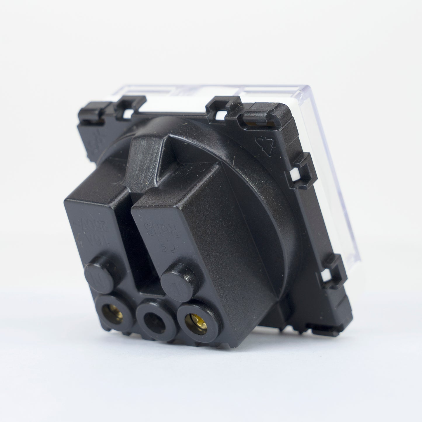 Priza modulara simpla PNI WP321 cu protectie la apa, pentru rama din sticla