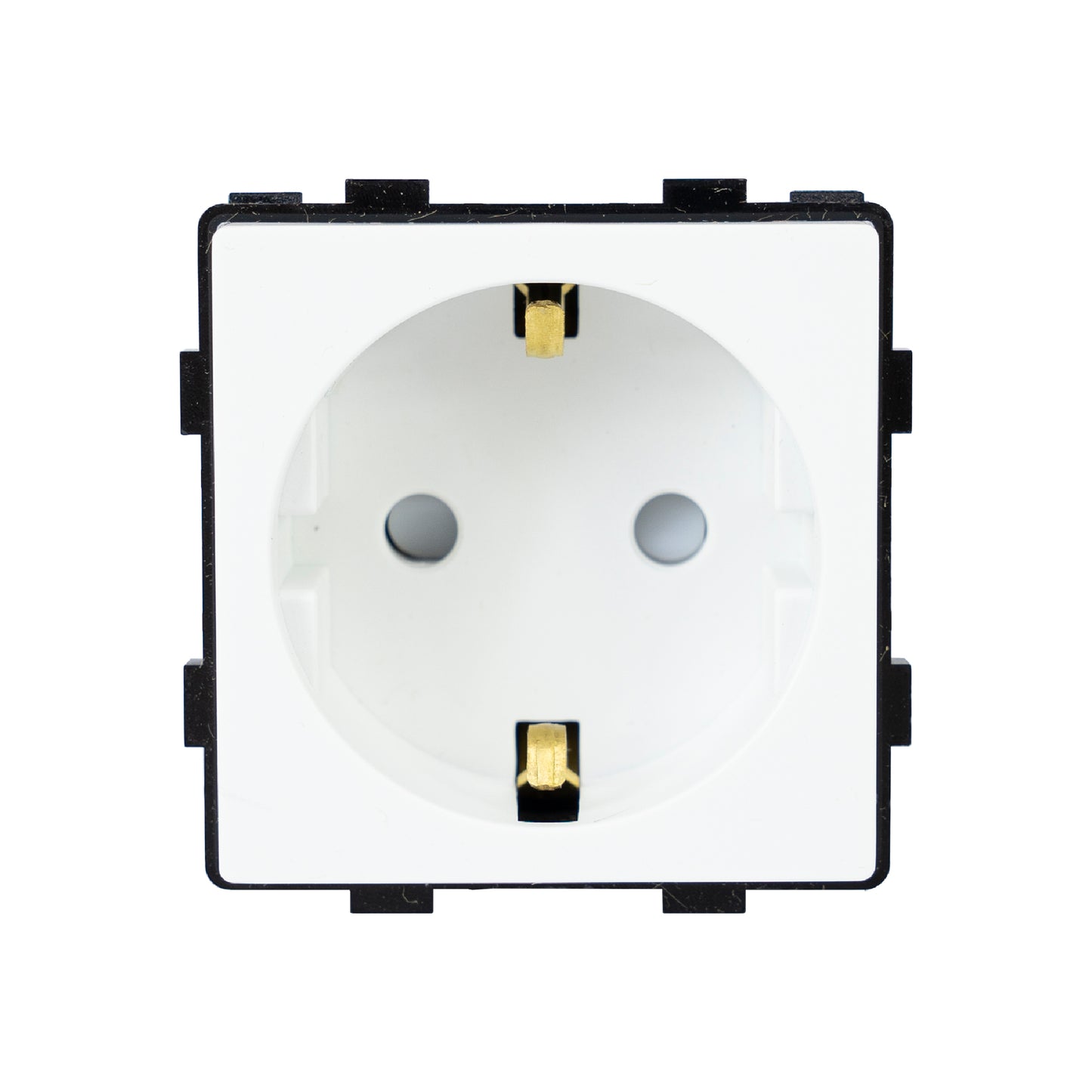 Priza modulara simpla PNI WP331, 16A, schuko, pentru rama din sticla