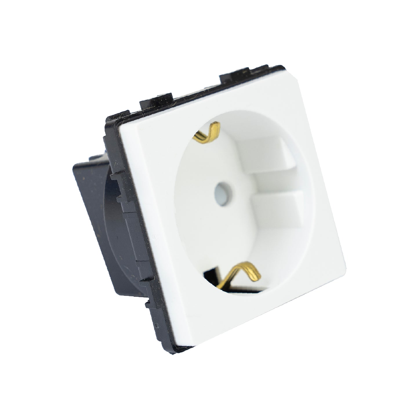Priza modulara simpla PNI WP331, 16A, schuko, pentru rama din sticla
