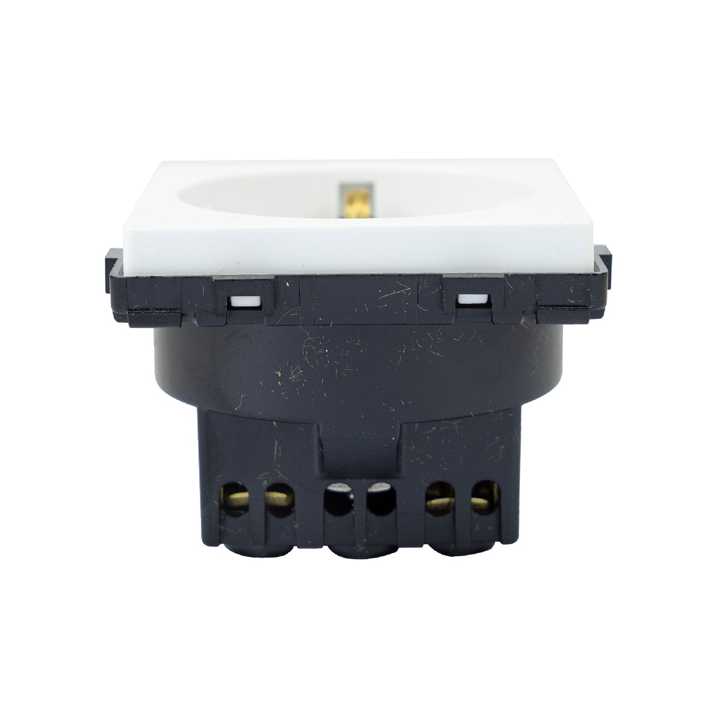 Priza modulara simpla PNI WP331, 16A, schuko, pentru rama din sticla