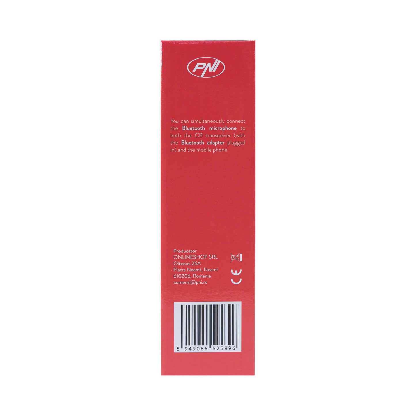 Microfon si Dongle cu Bluetooth PNI Mike 65, dual channel, compatibil cu PNI HP 6500, PNI HP 6550, PNI HP 7120