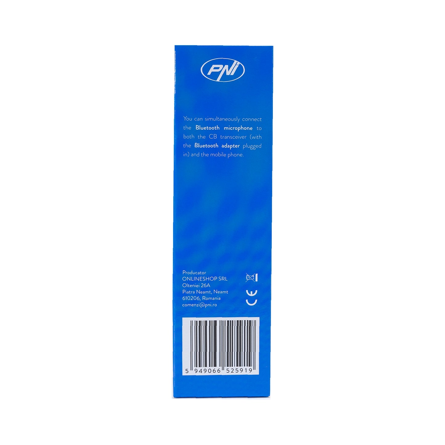 Microfon si Dongle cu Bluetooth PNI Mike 80, dual channel, compatibil cu PNI HP 8001L