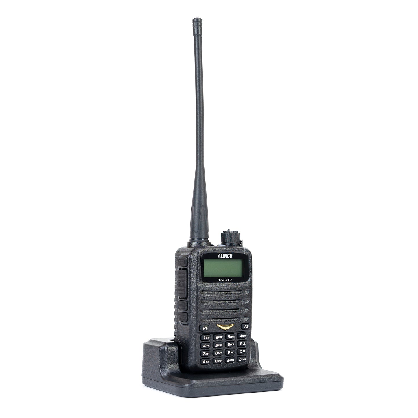 Statie radio VHF/UHF portabila PNI Alinco DJ-CRX-7, Radio FM, acumulator 1800mAh, Talk Around, BCL, TOT, DTMF, CTCSS, DCS