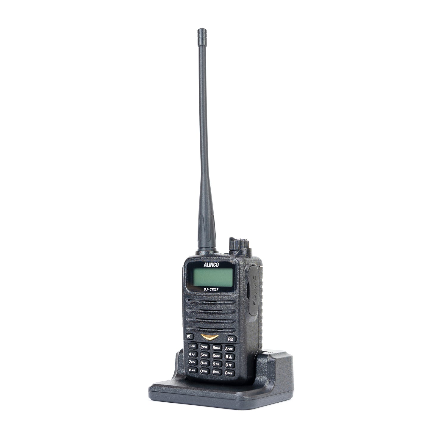 Statie radio VHF/UHF portabila PNI Alinco DJ-CRX-7, Radio FM, acumulator 1800mAh, Talk Around, BCL, TOT, DTMF, CTCSS, DCS