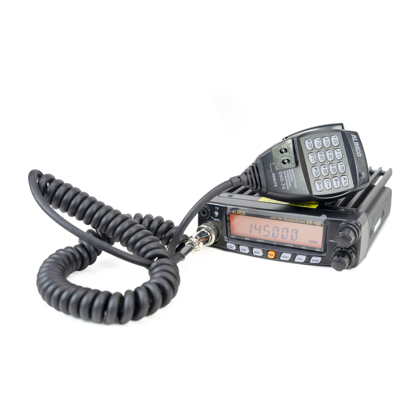 Statie radio VHF PNI Alinco DR-138HE 144-146MHz, 200 canale, DMTF, 12V