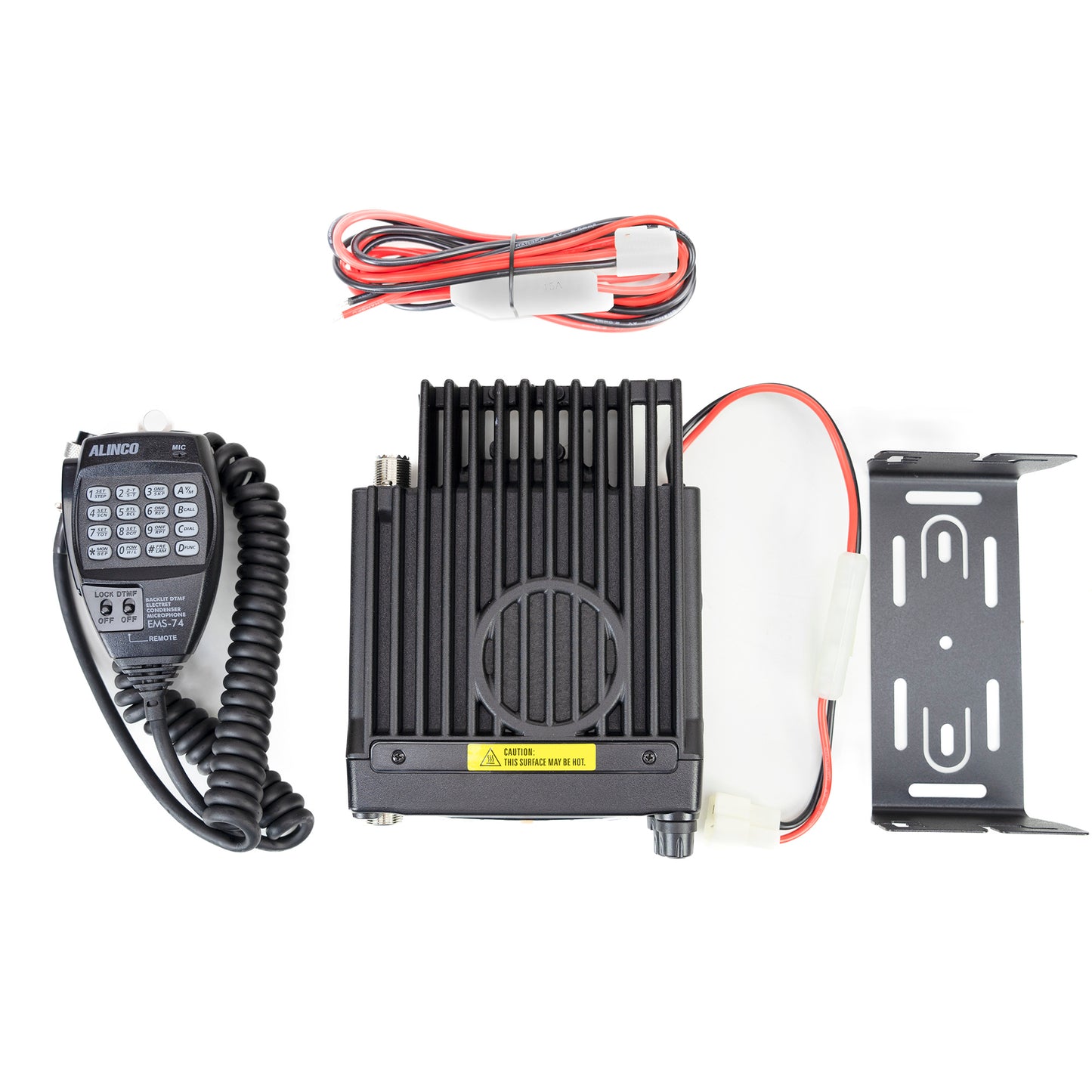Statie radio VHF PNI Alinco DR-138HE 144-146MHz, 200 canale, DMTF, 12V
