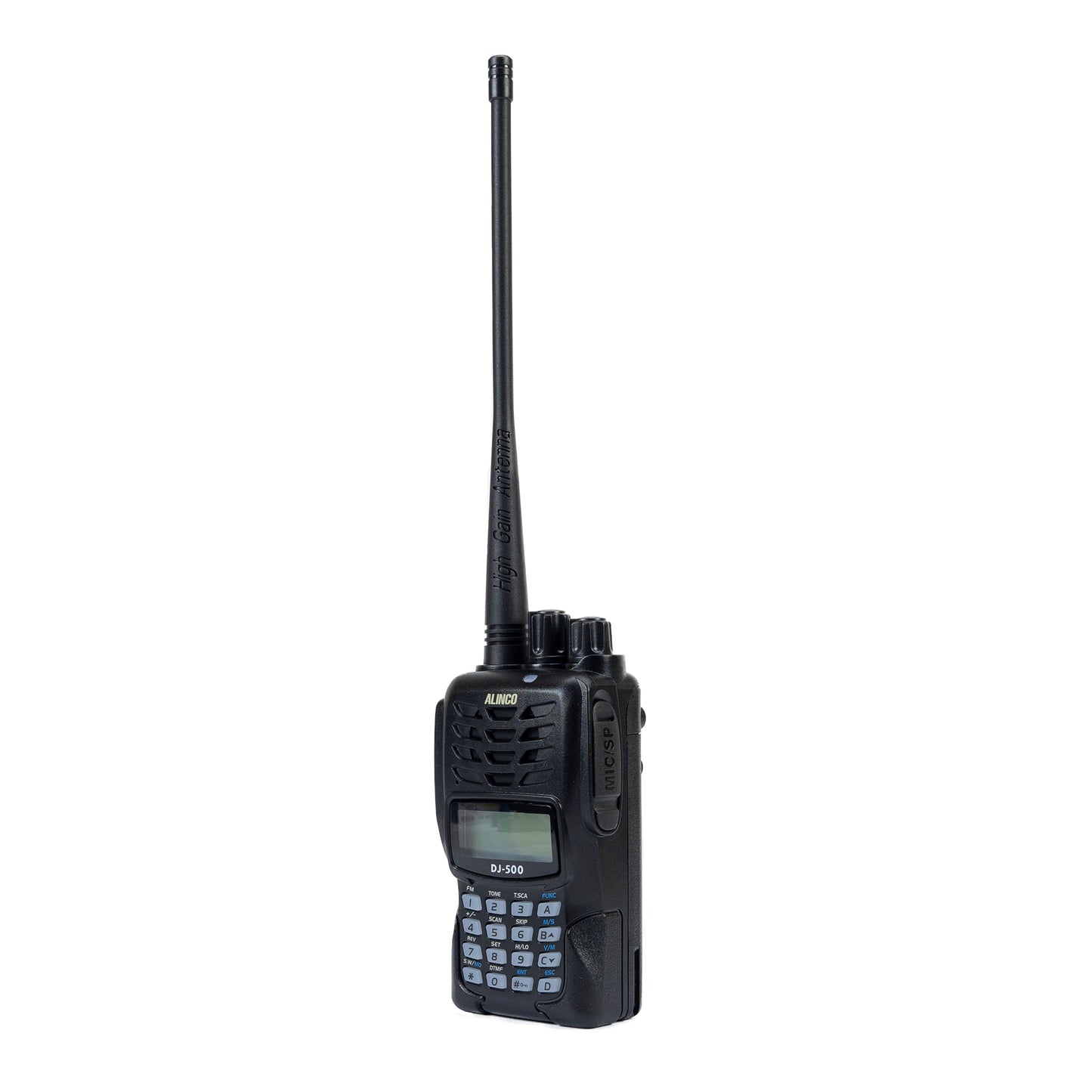 Statie radio VHF/UHF portabila PNI Alinco DJ-500-E, putere reglabila, 200CH, 1500mAh, Talk Around, VOX, TOT, CTCSS, DCS, radio FM