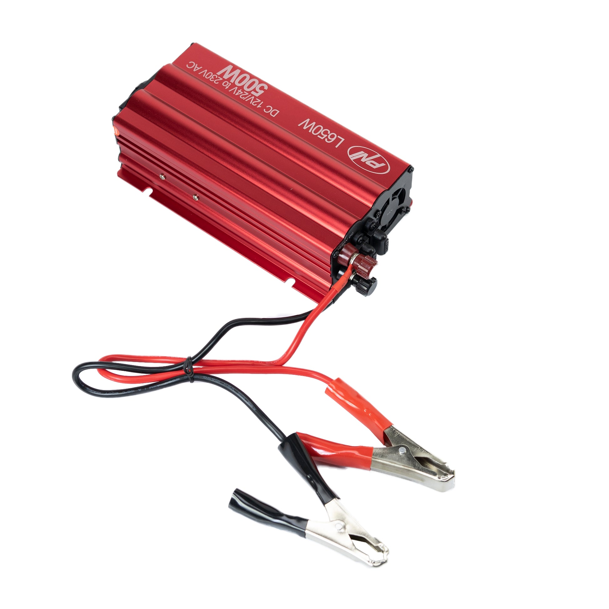 Invertor de tensiune PNI L650W alimentare duala 12V/24V, iesire 230V, 500W, sinus modificat, mufa USB 5V 500mAh, cu clesti alimentare si mufa de bricheta inclusa