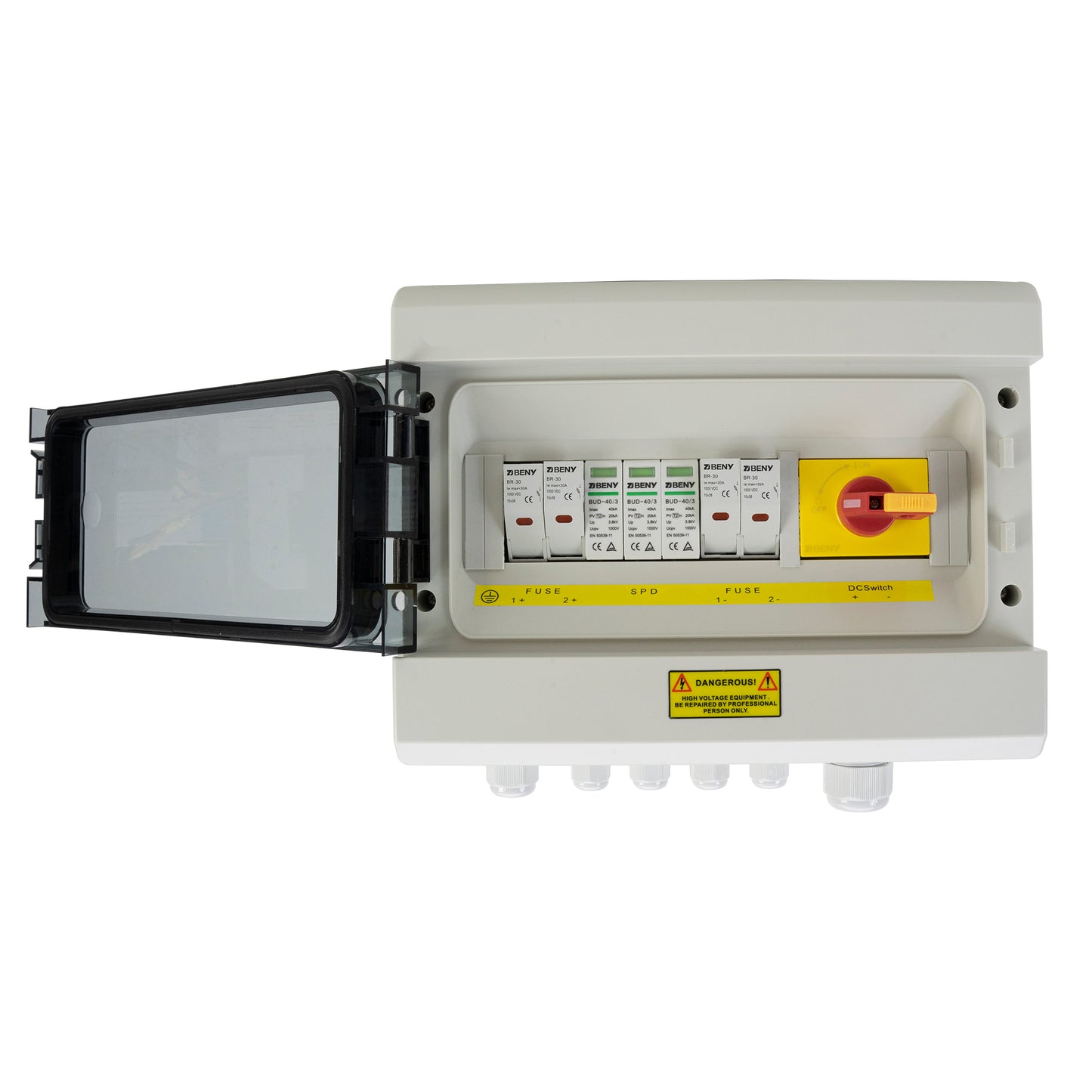 Tablou PNI CBM-2 de protectie si intrerupere sistem solar monofazic