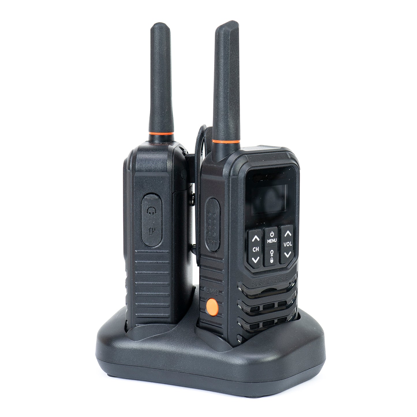 Statie radio portabila PNI PMR R80 PRO, set cu 2 buc, 0.5W