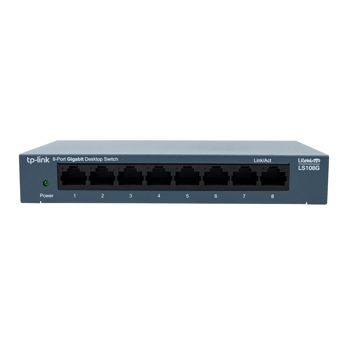 Switch TP-LINK LS108G 8 port, 10/100/1000 Mbps carcasa metalica