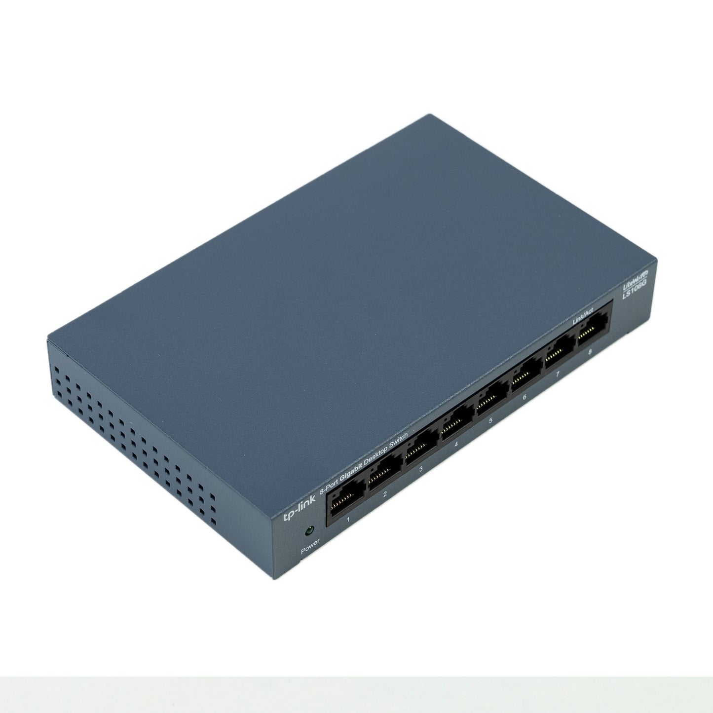 Switch TP-LINK LS108G 8 port, 10/100/1000 Mbps carcasa metalica