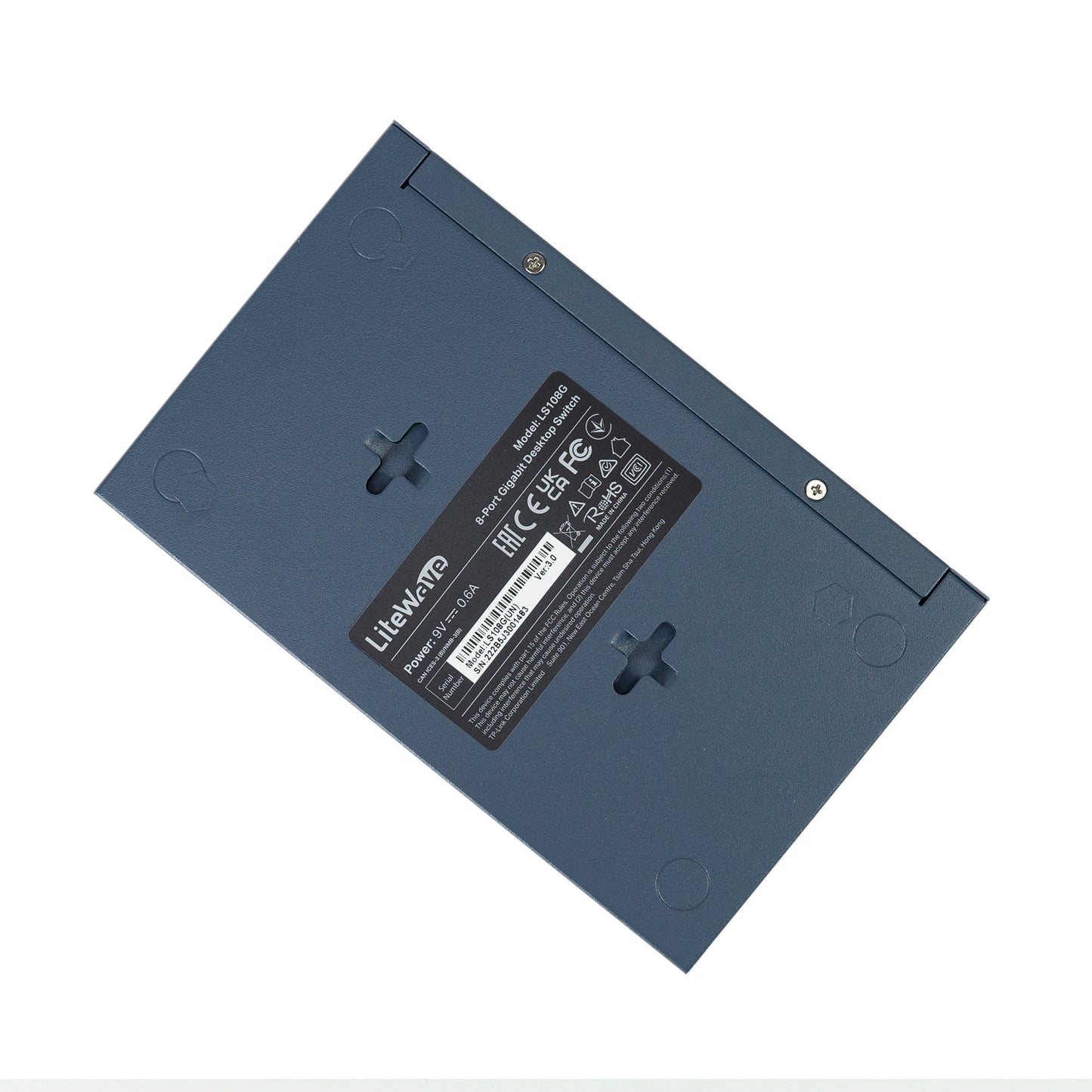 Switch TP-LINK LS108G 8 port, 10/100/1000 Mbps carcasa metalica