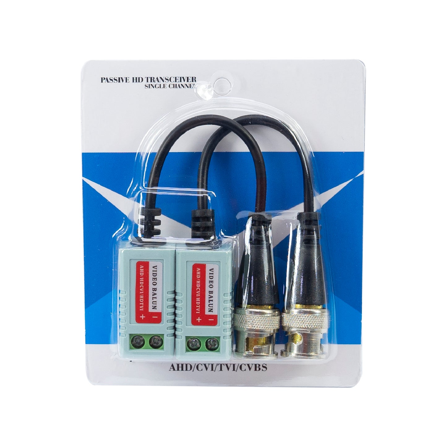 Set 2 Adaptori CCTV PNI 201C Video Balun Pasiv BNC pe fir 600m pt. cablu CAT5