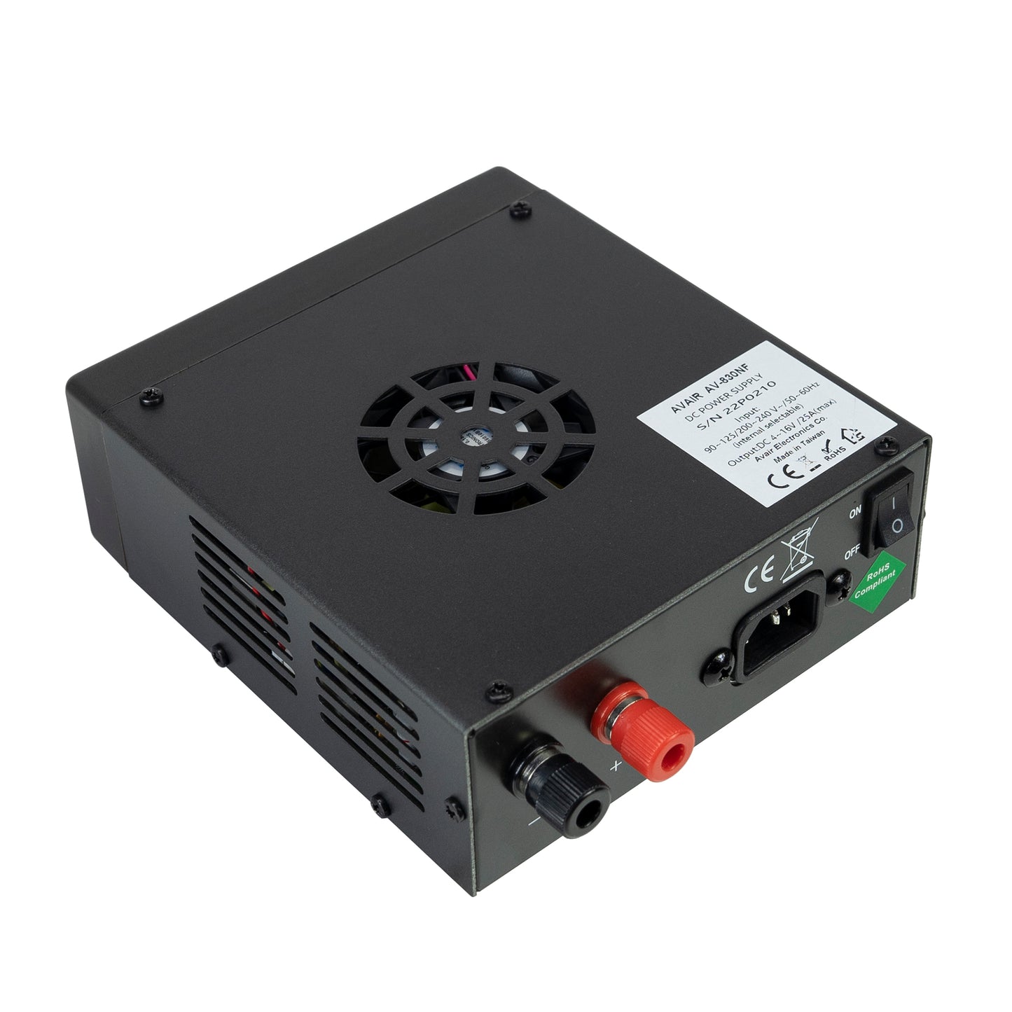 Sursa de tensiune PNI Avair AV-830NF, intrare 230VAC, iesire reglabila 4-16VDC, 30A