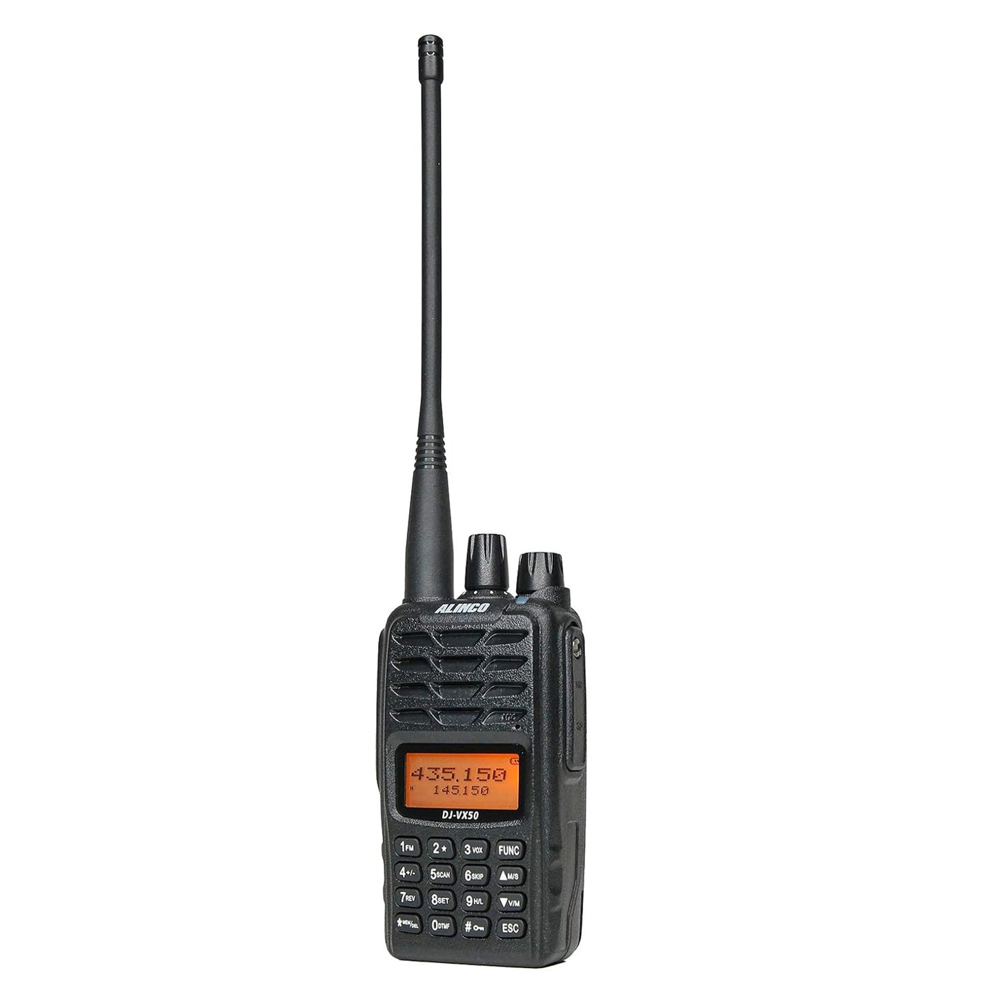 Statie radio VHF/UHF portabila PNI Alinco DJ-VX-50-HE, Dualband, display multicolor, VOX, DTMF, CTCSS-DCS, Radio FM, IP67