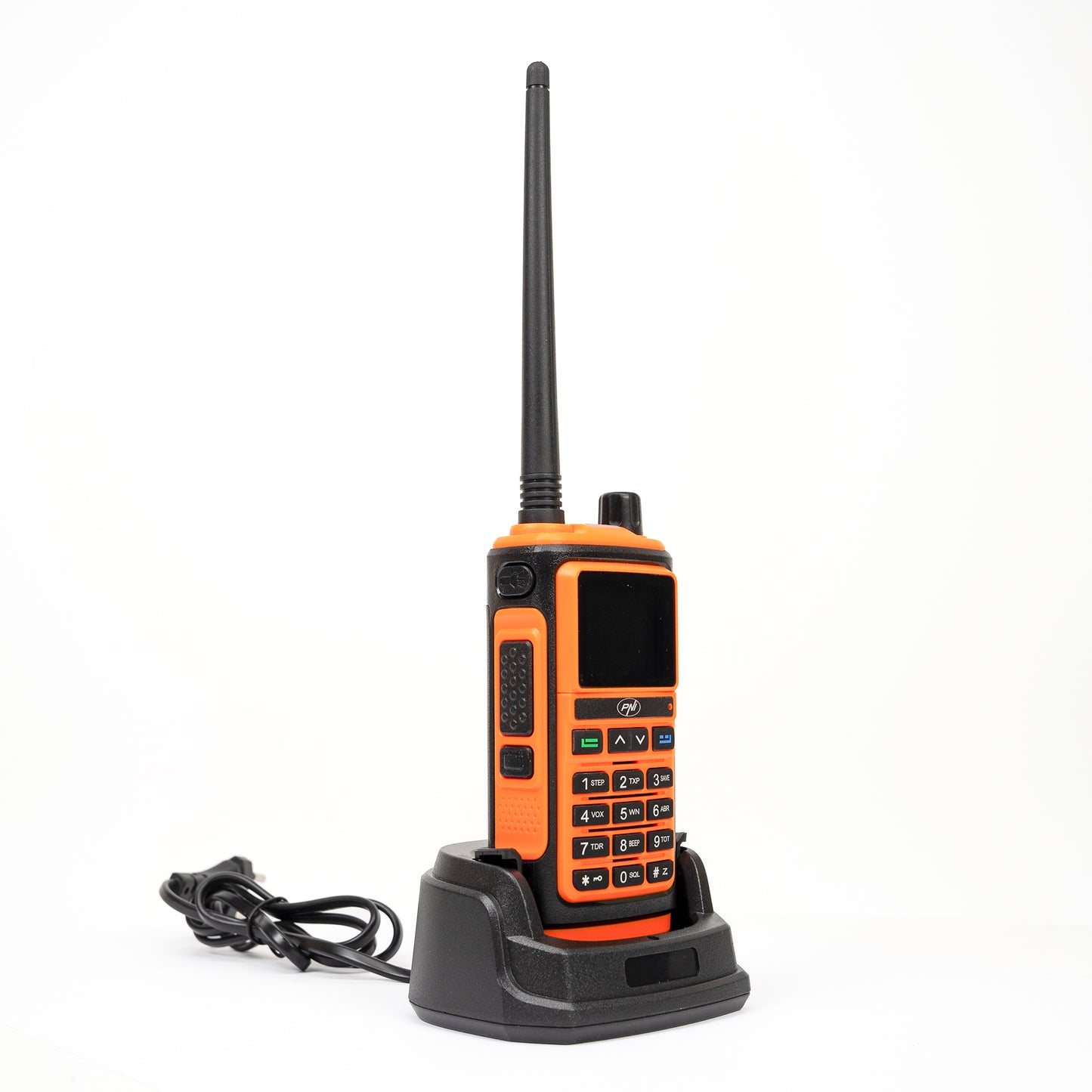 Statie radio portabila VHF/UHF PNI P17UV dual band 144-146MHz si 430-440MHz, 999CH, 1500mAh, Scan, Dual Watch, Roger Beep, functie Radio FM si lanterna semnalizare