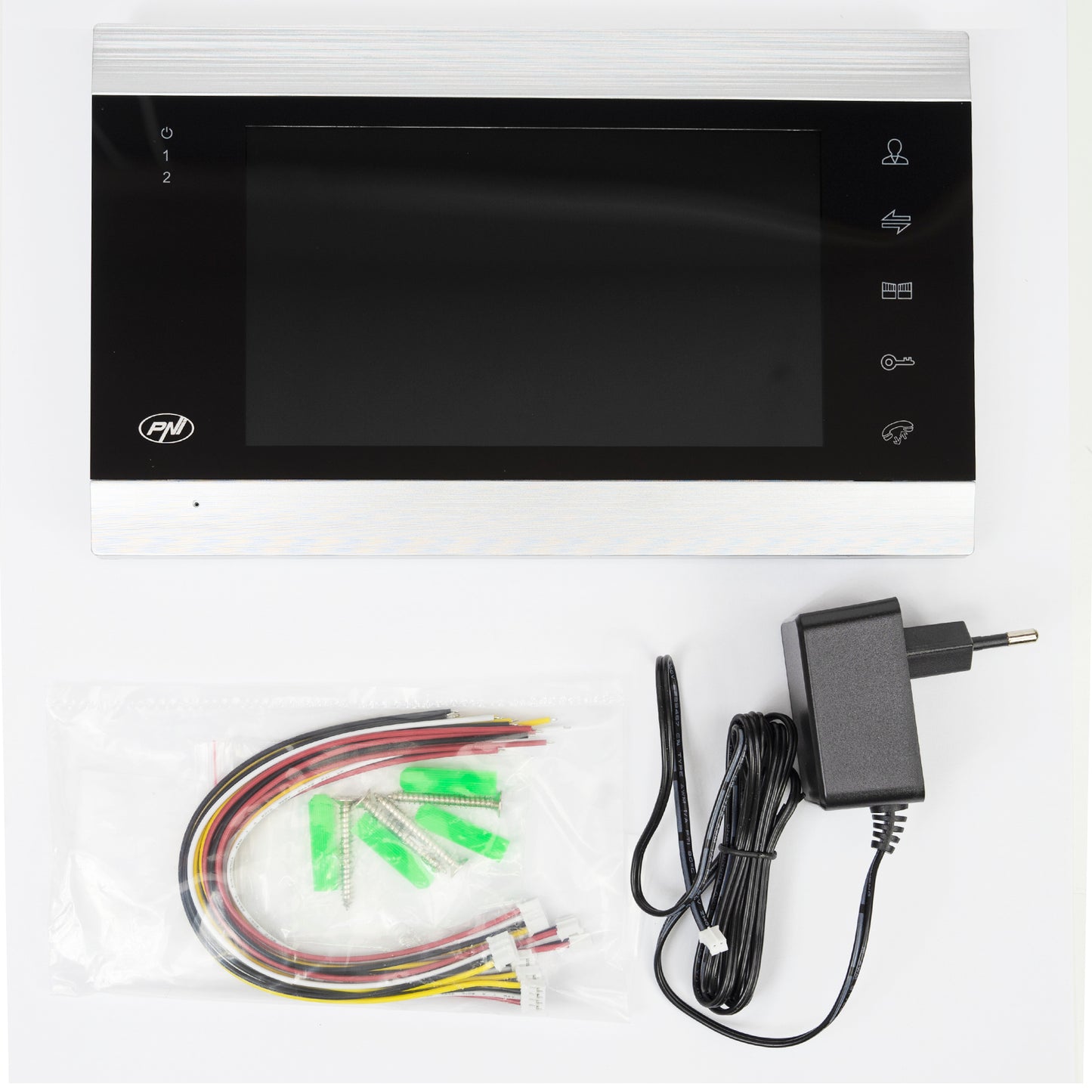 Monitor suplimentar pentru Interfon video inteligent PNI SafeHome PT720MW