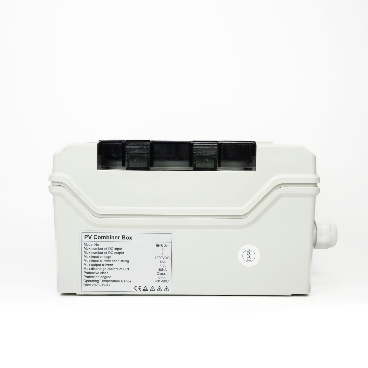 Tablou PNI CBM-2 de protectie si intrerupere sistem solar monofazic