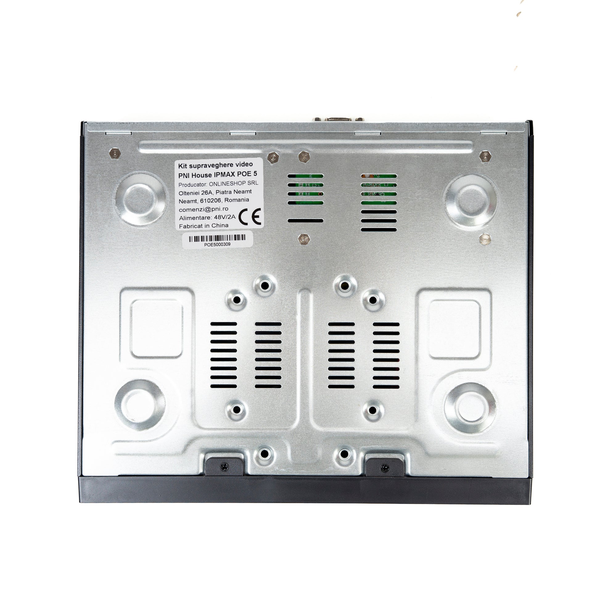 Kit supraveghere video POE PNI House IPMAX POE 5, NVR cu 4 porturi POE si 4 camere cu IP 5MP