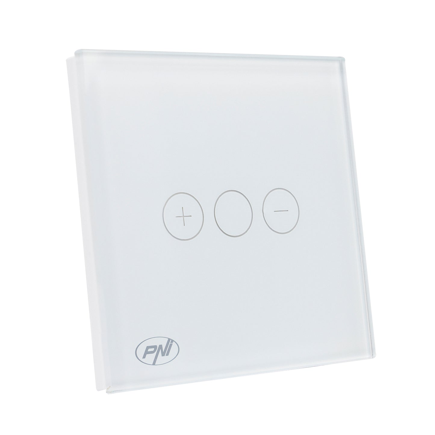 Intrerupator simplu cu touch si dimmer PNI SafeHome DIM101 1X700W,  Live Wire, fara nul, sticla dimabil
