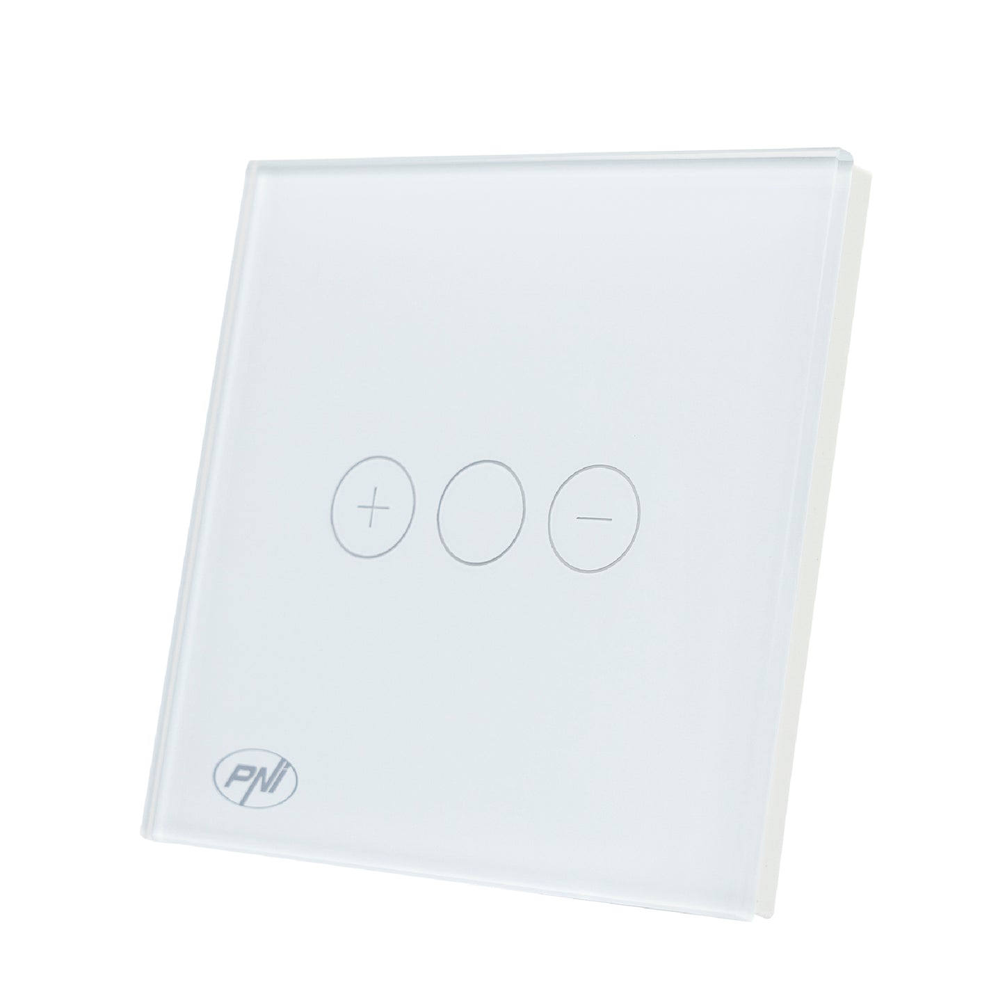 Intrerupator simplu cu touch si dimmer PNI SafeHome DIM101 1X700W,  Live Wire, fara nul, sticla dimabil