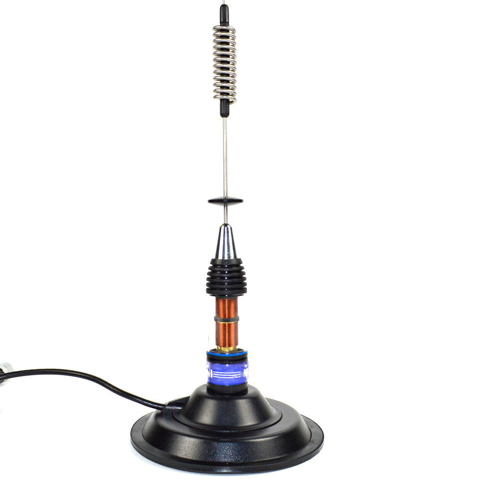 Kit Statie radio CB President TAYLOR IV ASC + Antena CB PNI ML70, lungime 70cm, 26-30MHz, 200W